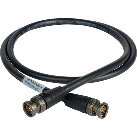 Laird 3' UHD Cable Assembly with Neutrik rearTWIST BNC & Belden Mini RG6 1694A