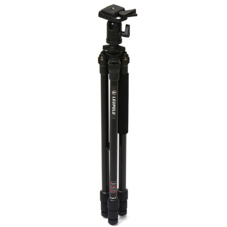 Leupold 3-Section Aluminum Tripod with Foldable 3-Way Pan/Tilt Head