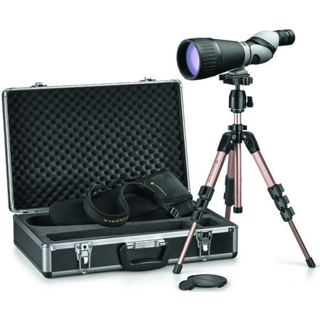 Leupold SX-2 Kenai 2 25-60x80 HD Spotting Scope Kit, Angled Viewing