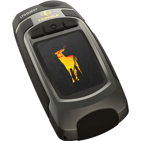 Leupold LTO-Quest HD Handheld Thermal Viewer with LCD Display, 15Hz, Gray/Black