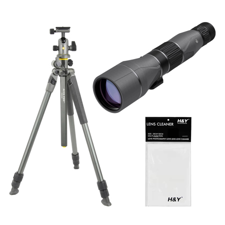 Leupold SX-5 27-55x80 Santiam HD Spotting Scope with ALTA PRO 2+ 264AB Al Tripod