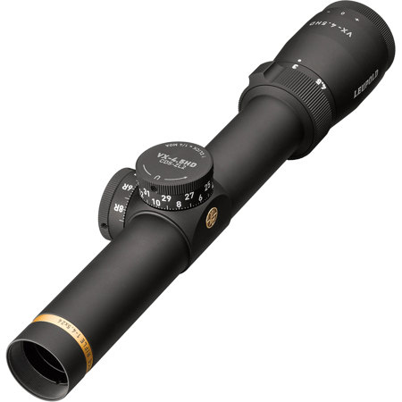 Leupold 1-4.5x24 VX-4.5HD Service Riflescope, SFP Bull-Ring Post Ret, 30mm Tube