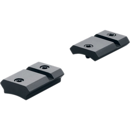 Leupold QRW/PRW 2-Piece Base for Remington 40X/700/721/725 Rifles, Gloss Black