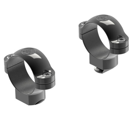 Leupold STD Ring for 1" Main Tube Riflescope, Medium, 2 Piece, Gloss Black