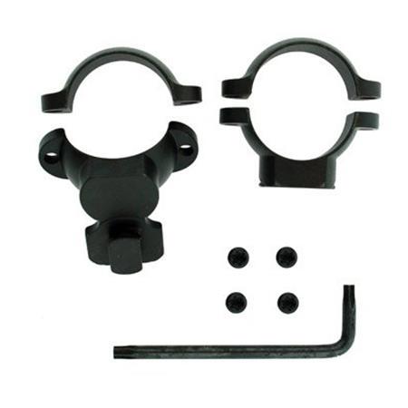 Leupold STD Extension Ring for 1" Tube Riflescope, Medium, 2 Piece, Matte Black