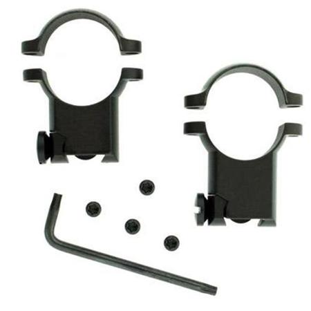 Leupold 1" Ringmount for Ruger M77 Rifles, Super-High, 2-Piece, Matte Black