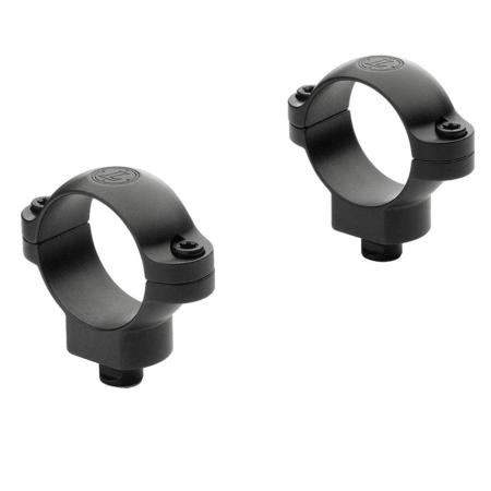 Leupold QR Rings for 1" Maintube, Steel, Low, 2 Piece, Gloss Black