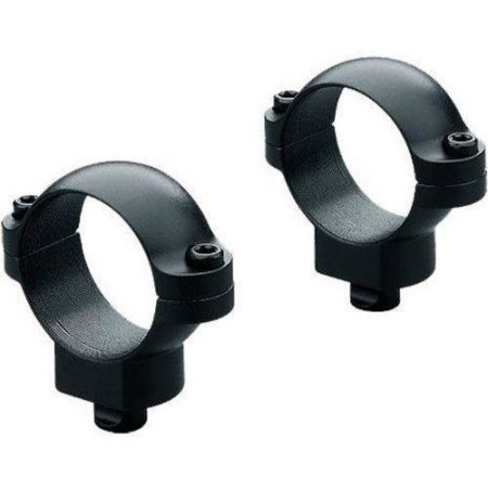 Leupold QR Rings for 1" Maintube, Steel, Medium, 2 Piece, Matte Black
