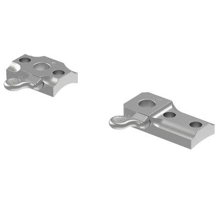 Leupold QR 2-Piece Mounting Base for Remington 40x, 700, 721, 725 Rifles, Silver