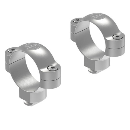 Leupold DD Ring for 30mm Maintube Riflescope, High, 2 Piece, Silver