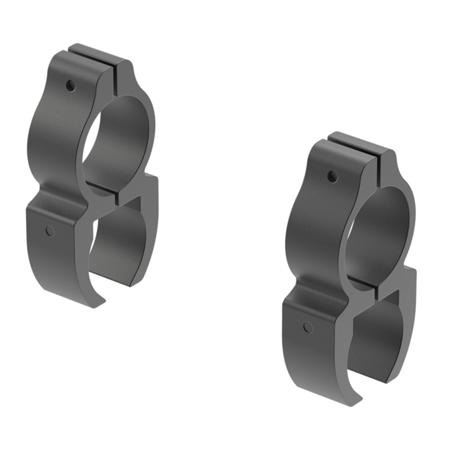 Leupold Rifleman 1" Detachable See-Thru Ringmount 3/8" Dovetail, 2-Piece, Matte