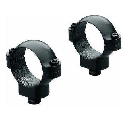 Leupold QR Rings for 1" Maintube, Steel, Super-Low, 2 Piece, Matte Black