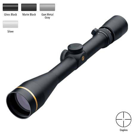 Leupold 3.5 - 10x40mm VX-3 Series Riflescope, Silver Finish with Duplex Reticle.