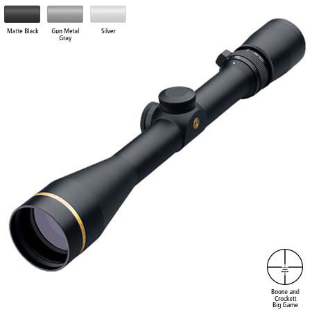 4.5-14x40mm VX-3 Series Riflescope, Silver Finish with Boone & Crockett Reticle.