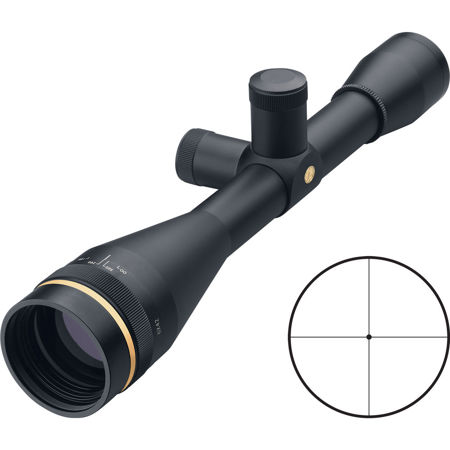 Leupold 6x42 FX-3 Competition Riflescope, Target Dot Ret, Adjust Obj, 1" Tube