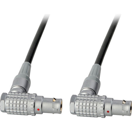 Laird 18" Lemo 1B Right Angle 10-Pin Male to Lemo 1B Right Angle 10-Pin Male RS232 AUX Cable for Red One Cameras