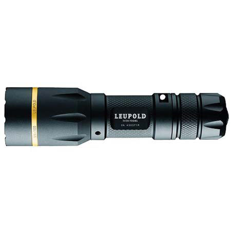 Leupold MX-121 Xenon Flashlight, 1.37" Bezel, Incandescent Xenon Lamp, Waterproof, Black
