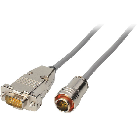 Laird 3' Lemo 10-Pin Male to DB15 Male RS422 Copperhead Command Cable