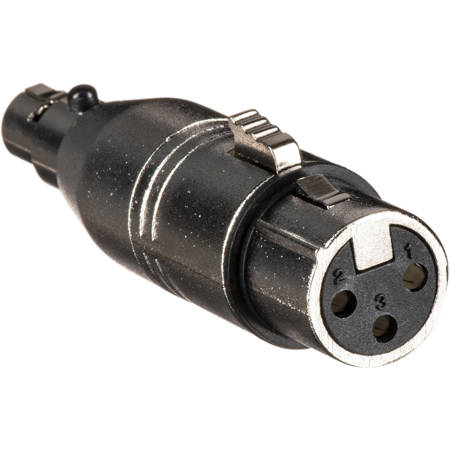 Laird Premium 3-Pin Standard XLR Female to TA3F 3-Pin Mini XLR Audio Adapter