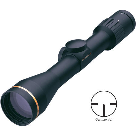 Leupold 2.5 - 10x45mm LPS Series Riflescope, Satin Black Finish with German #1 Reticle, 30mm Tube.