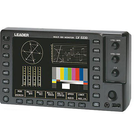 Leader Multi-SDI Monitor, 6.5" TFT-LCD XGA Display, 720p Resolution