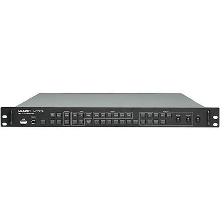 Leader LV7770 Multi SDI Rasterizer for 3G HD-SDI Waveform Monitor Signals