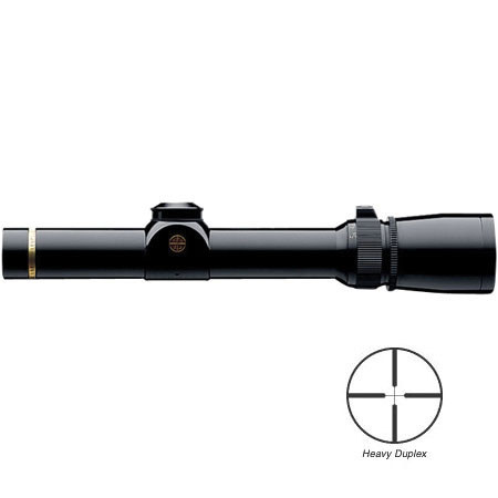 Leupold 1.5 - 5 x 20mm VX-III Series Riflescope, Gloss Black Finish with Heavy Duplex Reticle.