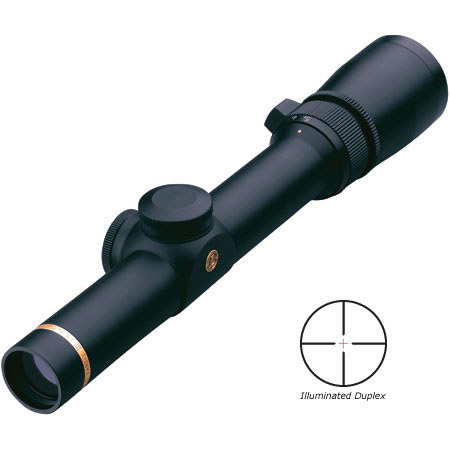 Leupold 1.5 - 5 x 20mm VX-III Series Riflescope, Matte Black Finish with Illuminated Duplex Reticle, 30mm Tube.