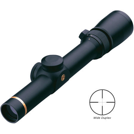 Leupold 1.5 - 5 x 20mm VX-III Series Riflescope, Matte Black Finish with Wide Duplex Reticle.