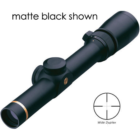 Leupold 1.5 - 5 x 20mm VX-III Series Riflescope, Gloss Black Finish with Wide Duplex Reticle.