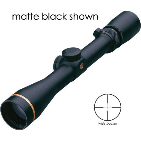 Leupold 2.5 - 8x36mm VX-III Series Riflescope, Gloss Black Finish with Wide Duplex Reticle.