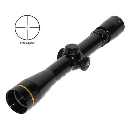 Leupold 4.5 - 14x40mm VX-III Series Long Range Riflescope, Gloss Black Finish with Fine Duplex Reticle, 30mm Tube.
