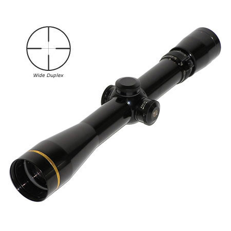 Leupold 4.5 - 14x40mm VX-III Series Long Range Riflescope, Gloss Black Finish with Wide Duplex Reticle, 30mm Tube.