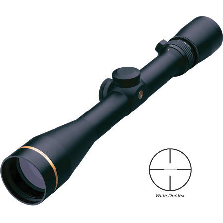 Leupold 3.5 - 10x40mm VX-III Series Riflescope, Matte Black Finish with Wide Duplex Reticle.