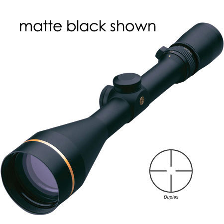 Leupold 4.5 - 14 x 50mm VX-III Series Riflescope, Gloss Black Finish with Duplex Reticle.