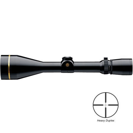 Leupold 3.5 - 10x50mm VX-III Series Riflescope, Gloss Black Finish with Heavy Duplex Reticle.