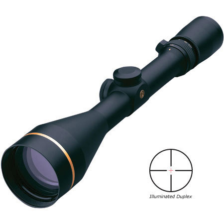 Leupold 3.5 - 10x50mm VX-III Series Riflescope, Matte Black Finish with Illuminated Duplex Reticle, 30mm Tube.