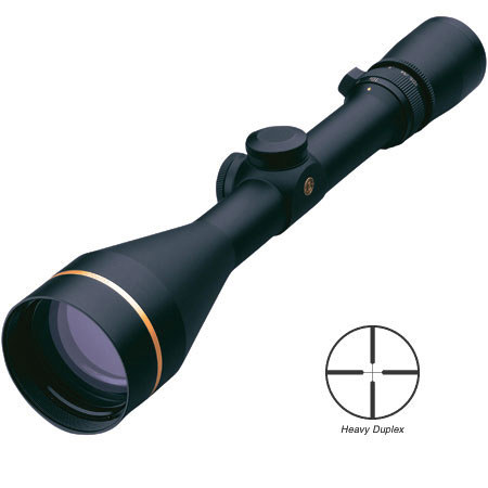 Leupold 3.5 - 10x50mm VX-III Series Riflescope, Matte Black Finish with Heavy Duplex Reticle.