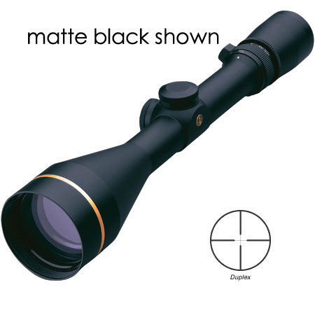 Leupold 3.5 - 10x50mm VX-III Series Riflescope, Silver Finish with Duplex Reticle.