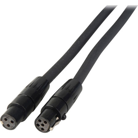Laird 10' 3-Pin Mini XLR Female TA3F to 5-Pin Mini XLR Female TA5F Link Cable