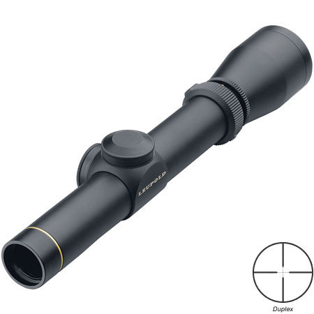 Leupold 1 - 4 x 20mm VX-I Series Scope for Shotguns & Black Powder Rifles, Matte Black Finish with Heavy Duplex Reticle.