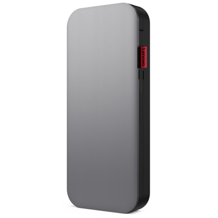 Lenovo Go 74 Wh 20000mAh USB-C Laptop Power Bank, Thunder Black