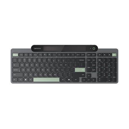 Lenovo Self-Charging Bluetooth Keyboard, Black
