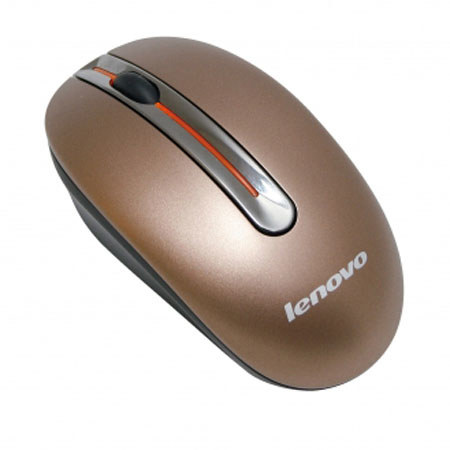 Lenovo N3903A Wireless Mouse, Coffee
