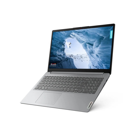 Lenovo IdeaPad 1 15IJL7 15.6" Full HD Laptop, Intel Celeron N4500 1.1GHz, 4GB RAM, 128GB eMMC, Windows 11 Home S Mode, Cloud Gray