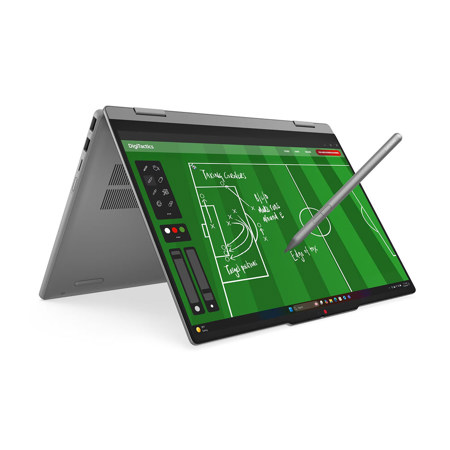 Lenovo IdeaPad 5 14AGP11 14" WUXGA 2-in-1 Touchscreen Copilot+ PC Laptop, AMD Ryzen AI 5 430 2.0GHz, 16GB RAM, 512GB SSD, Windows 11 Home, Luna Gray