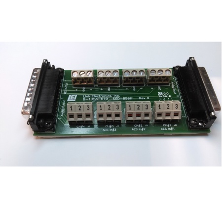 Link Electronics 25 Pin Audio Breakout Adapter, TASCAM Compatible Connector