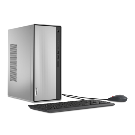 Lenovo IdeaCentre 5i Desktop Computer, i5-10400, 8GB, 512GB, W11H, Mineral Gray