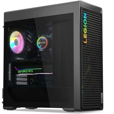 Legion T7 34IRZ8 Gaming Desktop Computer, Intel Core i7-13700KF 3.4GHz, 32GB RAM, 1TB SSD, NVIDIA GeForce RTX 4080 16GB, Windows 11 Pro, Storm Gray