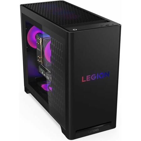 Lenovo Legion T5 30AGB10 Gaming Desktop Computer, AMD Ryzen 7 7700X 4.5GHz, 32GB RAM, 1TB SSD, NVIDIA GeForce RTX 5070 12GB, Windows 11 Pro, Eclipse Black